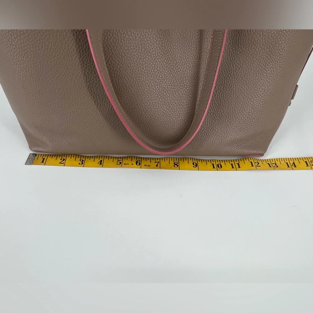 Lodis Tote Carryall Beige / Taupe‎ and Pink